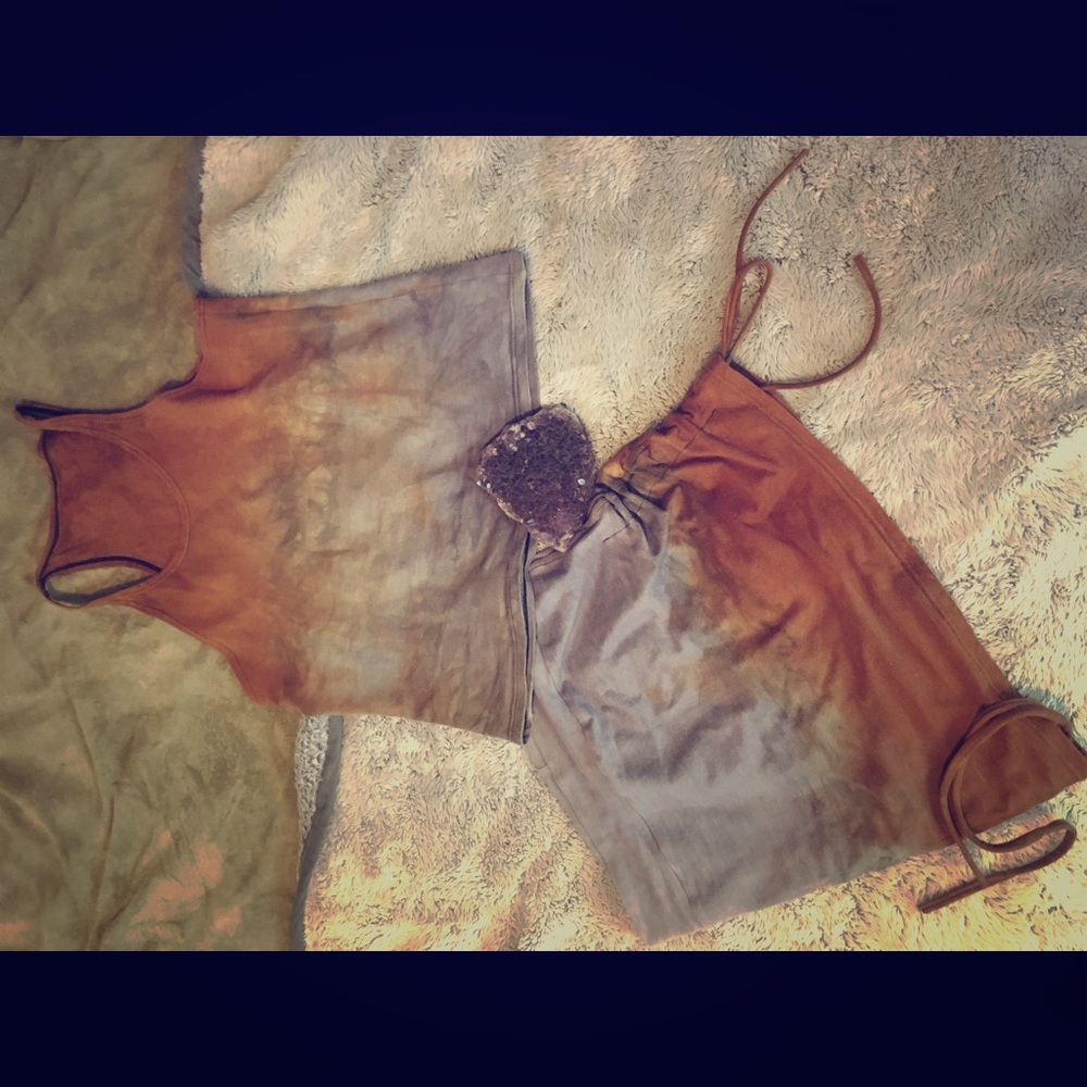 Aiana creations tank and skirt set